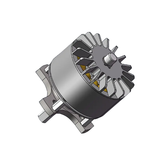 DC motor bez četkica za digitalne alate serije WO49 promjera 49 mm